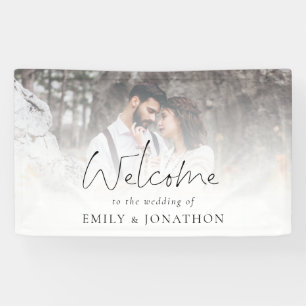 Photo Overlay Script Welcome to Wedding Banner