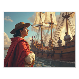 Photo Paper Photo Enlargement - Columbus Day