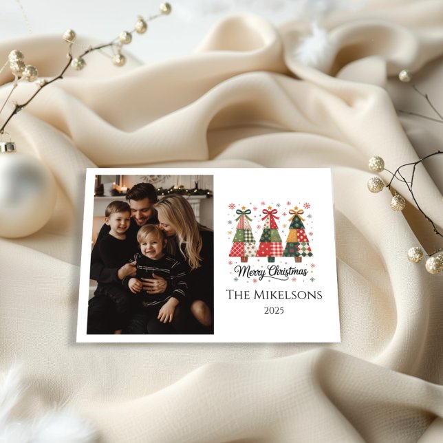 Photo Patchwork Christmas Holiday Card (Creator Uploaded)