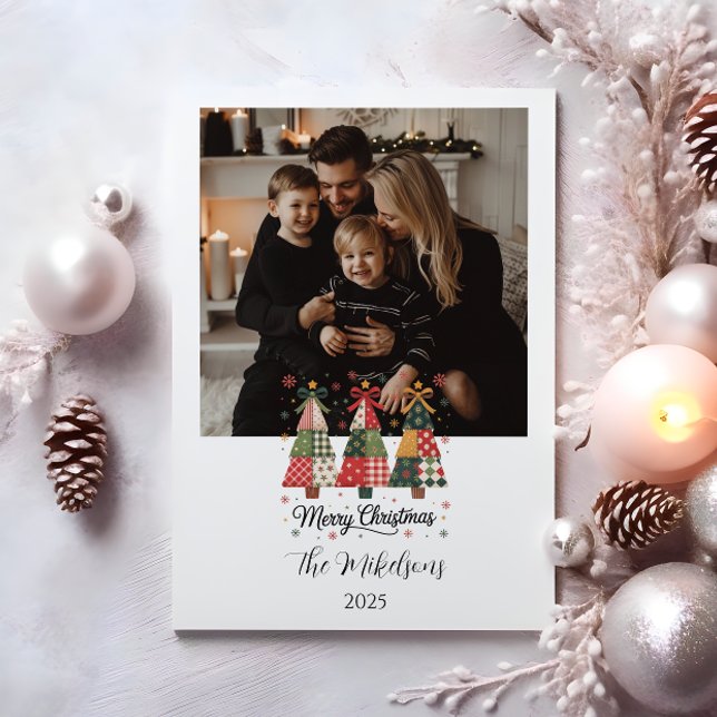 Photo Patchwork Christmas Holiday Card (Creator Uploaded)