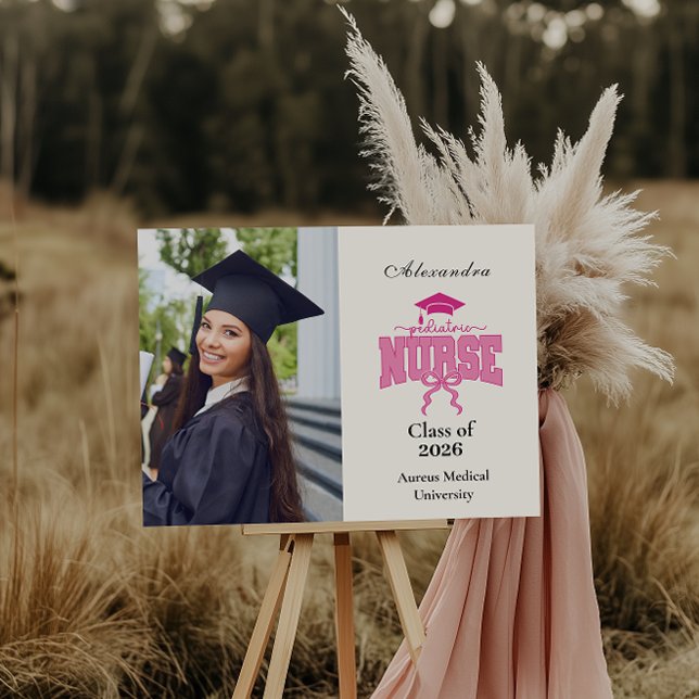  Photo Pediatric Nurse Graduation Party Foam Board (Creator Uploaded)