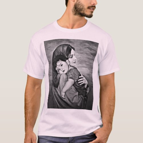 Photo Pencil Drawing for Every Occasion T_Shirt