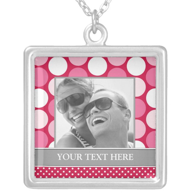 Photo Pendant Necklace (Front)