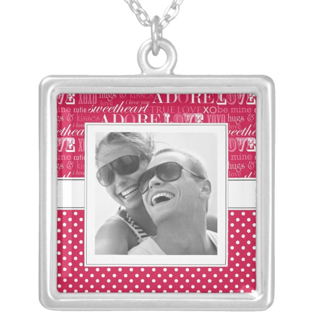 Photo Pendant Necklaces (Front)
