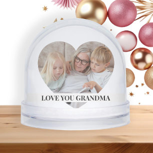 Photo Personalized 2 sided Custom Made  Snow Globe