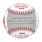 Photo Personalized Baseball Gifts for Coach, Ball