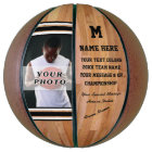 Photo Personalized Basketball Ball, Change Colors