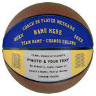 Photo Personalized Basketball Gifts for Coaches