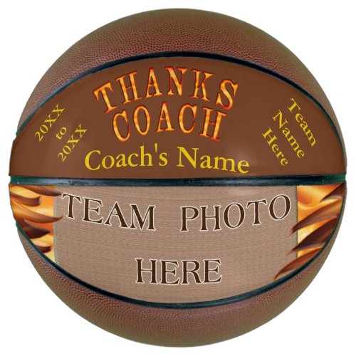 PHOTO Personalized Best Gifts for Basketball Coach