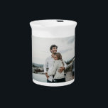 Photo Personalized Beverage Pitcher<br><div class="desc">Photo Personalized beverage pitcher</div>