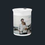 Photo Personalized Beverage Pitcher<br><div class="desc">Photo Personalized beverage pitcher</div>