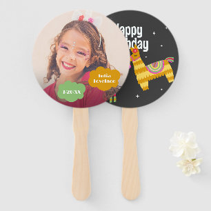Photo Personalized Birthday Hand Fan