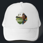Photo Personalized Brush Stroke  Trucker Hat<br><div class="desc">This design is also available on other phone models. Choose Device Type to see other iPhone, Samsung Galaxy or Google cases. Some styles may be changed by selecting Style if that is an option. This design may be personalized in the area provided by changing the photo and/or text. Or it...</div>