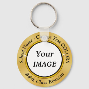 Photo Personalized Class Reunion Gift Ideas Keychain