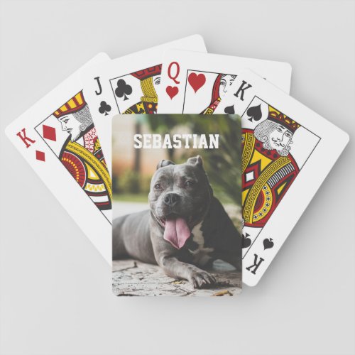 Photo Personalized Custom Playing Cards