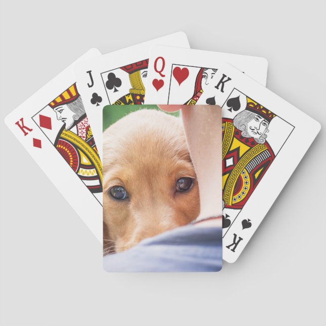 Photo Personalized Custom Poker Cards (Back)