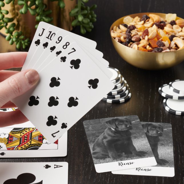 Photo Personalized Custom Poker Cards (In Situ)