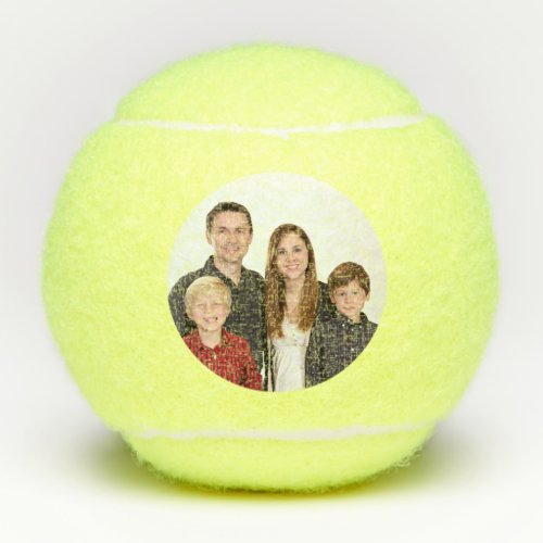 Photo Personalized Custom Tennis Balls