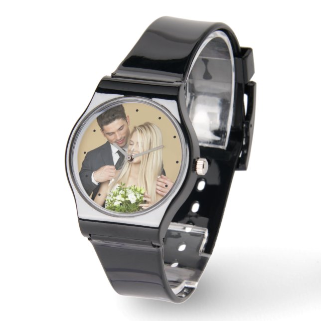 Photo Personalized Custom  Watch (Angle)