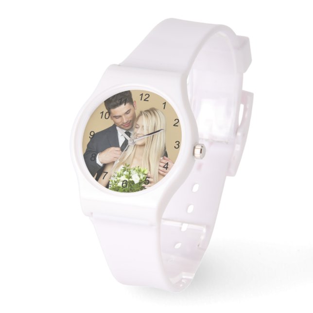 Photo Personalized Custom  Watch (Angle)
