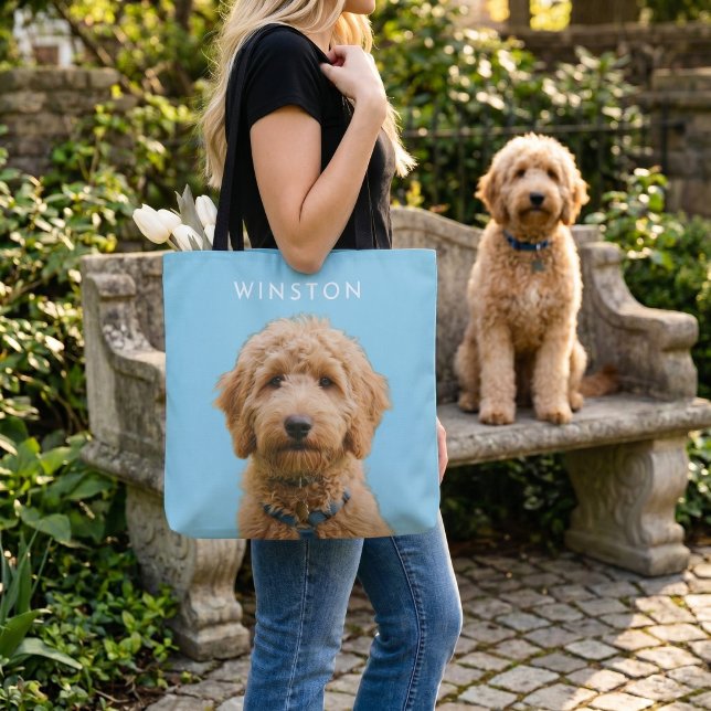 Photo Personalized Dogs Name - READ DESCRIPTION Tote Bag (Photo Personalized Dogs Name - READ DESCRIPTION Tote Bag by Ricaso - remove background of your photo)