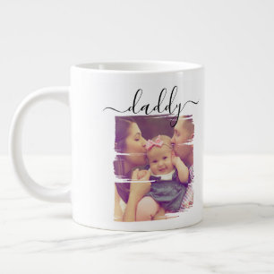 Photo Personalized Fathers Day Giant Coffee Mug