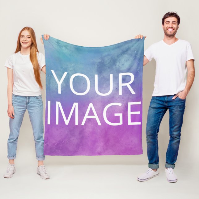 Photo personalized   fleece blanket (In Situ)