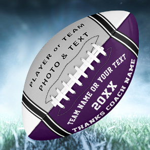 Photo, Personalized Football Coach Gifts or Player