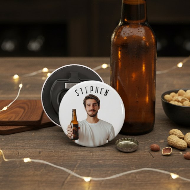 Photo Personalized Gift for him  Bottle Opener (Creator Uploaded)