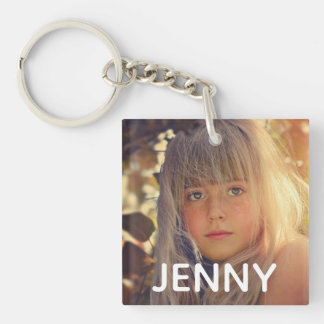 Photo personalized  keychain