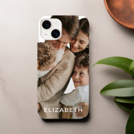 Photo Personalized Name Custom Case-Mate iPhone 14 Case