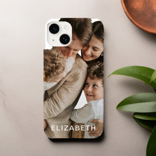 Photo Personalized Name Custom iPhone 14 Case