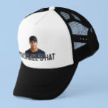 Photo Personalized Name Customized  Trucker Hat<br><div class="desc">This design is also available on other phone models. Choose Device Type to see other iPhone, Samsung Galaxy or Google cases. Some styles may be changed by selecting Style if that is an option. This design may be personalized in the area provided by changing the photo and/or text. Or it...</div>
