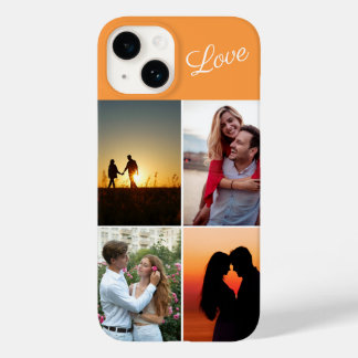Photo Personalized Stylish Couple in love Case-Mate iPhone 14 Case