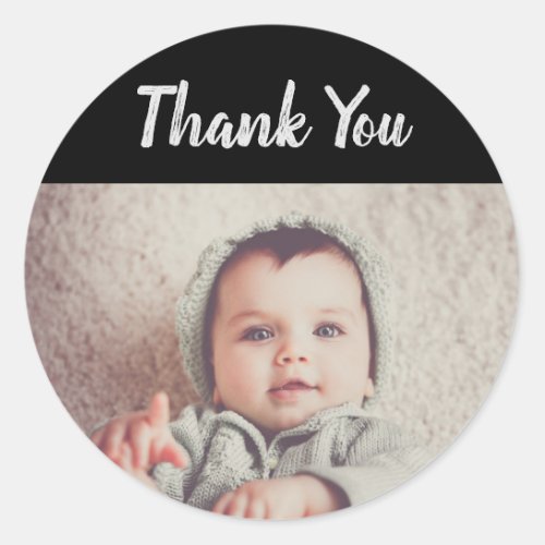 photo personalized thank you stickers for birthday