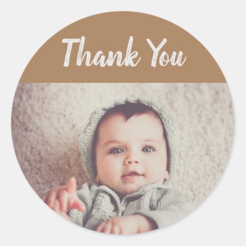 photo personalized thank you stickers for birthday