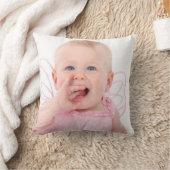 Photo Personalized Throw Pillow Zazzle