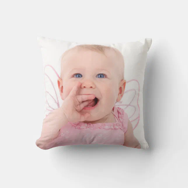 Photo Personalized Throw Pillow Zazzle