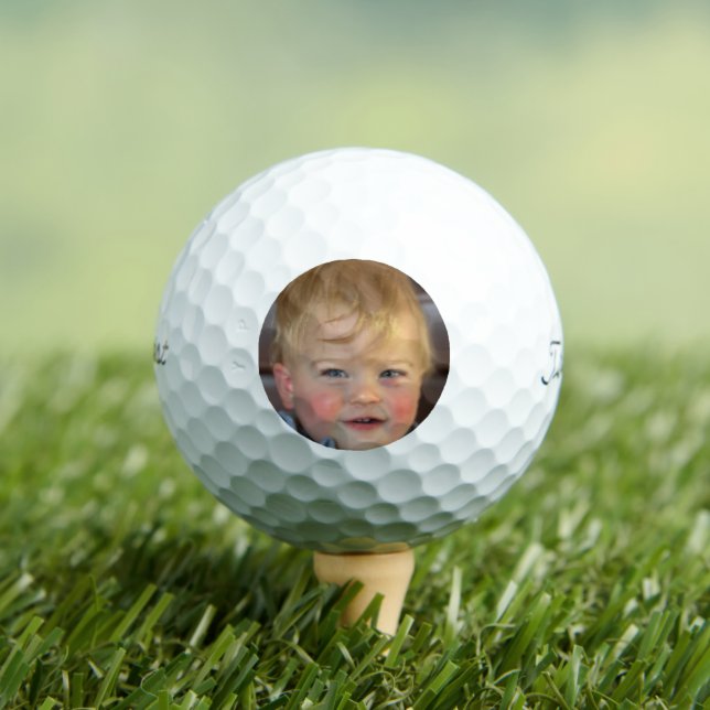 Photo Personalized  Titleist Pro V1 - Photo 2 Golf Balls (Insitu Tee)
