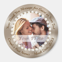 Photo, Personalized Wedding Favors BULK, Magnets