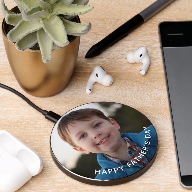 Photo Personalized Wireless Charger (Desk 2)