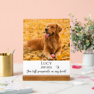 Photo Pet Memorial Dog Loss Keepsake Gift Acrylic Sign