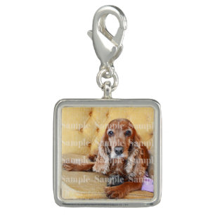 Photo pet memorial loss PERSONALIZE Charm