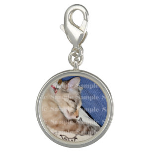 Photo pet memorial loss PERSONALIZE Charm