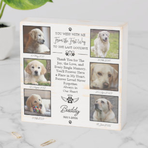Photo Pet Memorial Remembrance Keepsake Wooden Box Sign