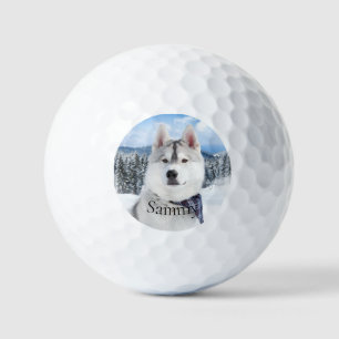 Photo Pet Name Golf Balls