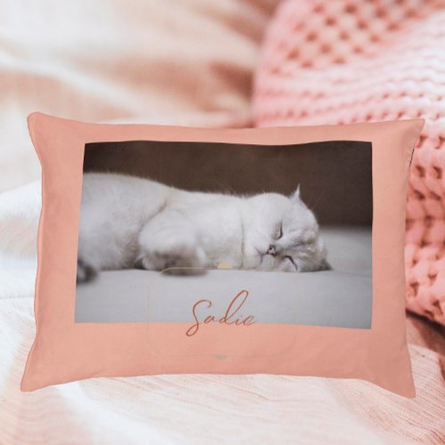 Photo  Pet Name Pet Bed  Boho Warm  Blush