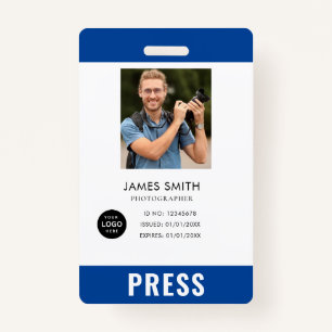 Photo Photographer Press Badge