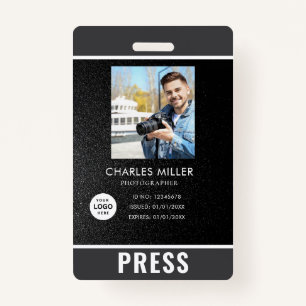 Photo Photographer Press Badge