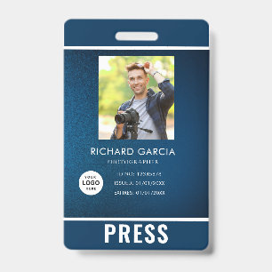 Photo Photographer Press Badge